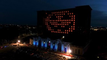 Halloween at Michigan Central Station